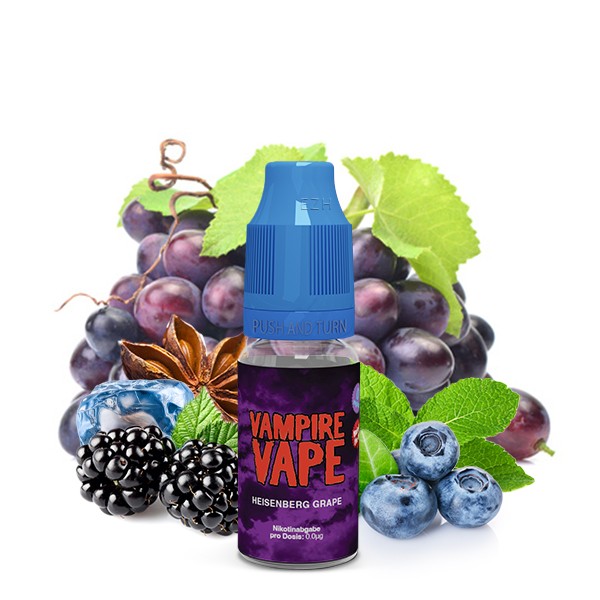 Vampire Vape Liquid - Heisenberg Grape 10ml