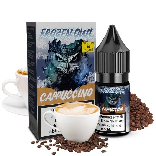 Frozen OWL Nikotinsalz Liquid - Cappuccino 10ml