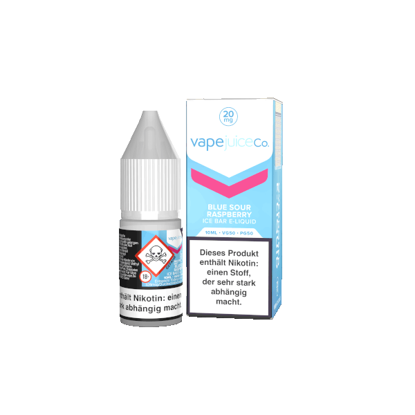 Vape Juice Co. Nikotinsalzliquid - Blue Sour Raspberry 10ml