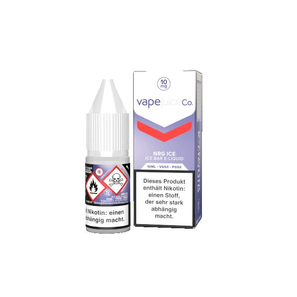 Vape Juice Co. Nikotinsalzliquid - NRG Ice 10ml