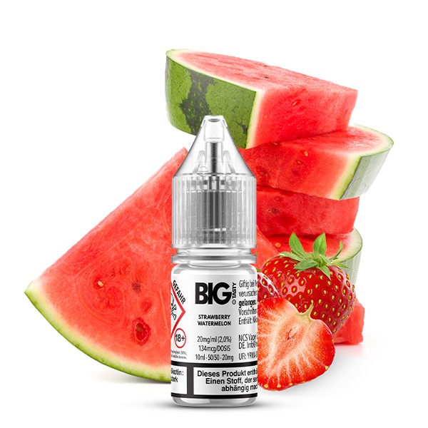 Big Tasty Nikotinsalz Liquid - Strawberry Watermelon 10ml