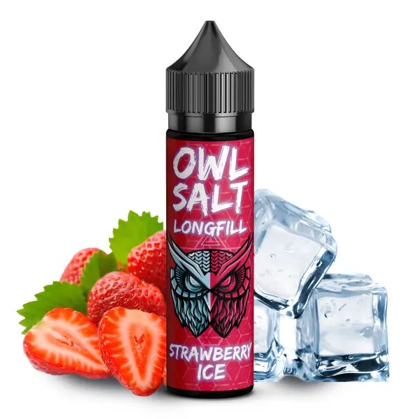 OWL Salt Longfill Aroma - Strawberry Ice 10ml
