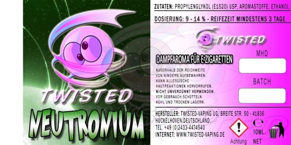 Twisted Aroma - Neutronium 10ml
