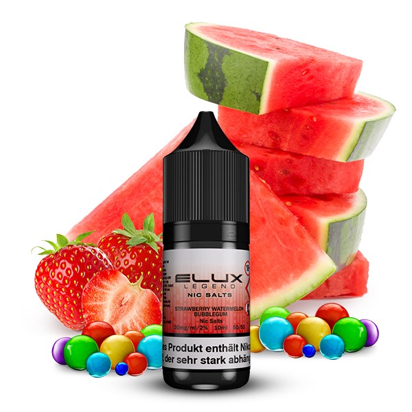 Elux Nikotinsalz Liquid - Strawberry Watermelon Bubblegum 10ml