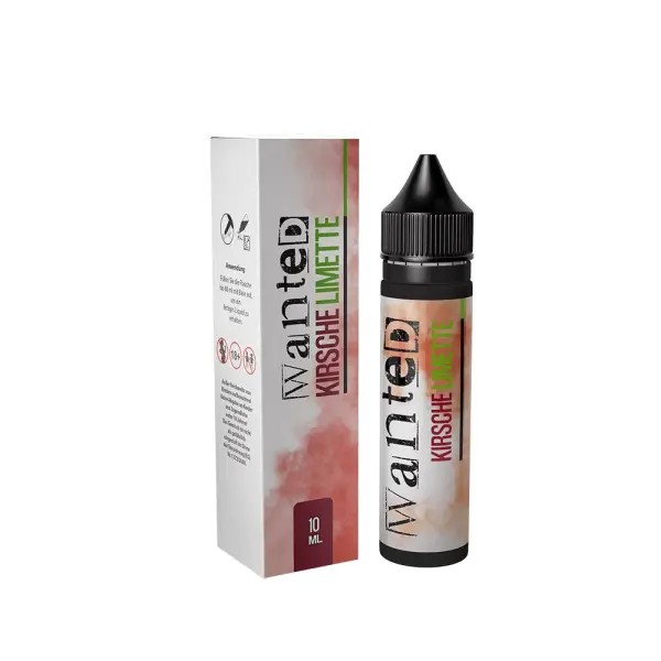 Wanted Aroma Longfill - Kirsche Limette 10ml