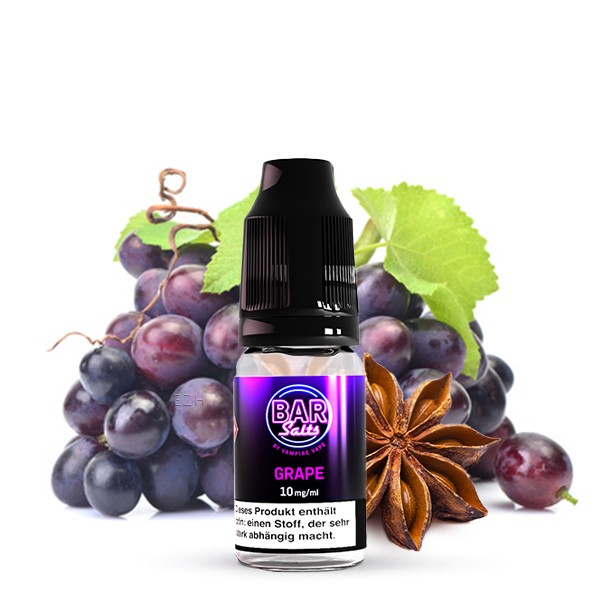 Bar Salts Nikotinsalzliquid - Grape 10ml