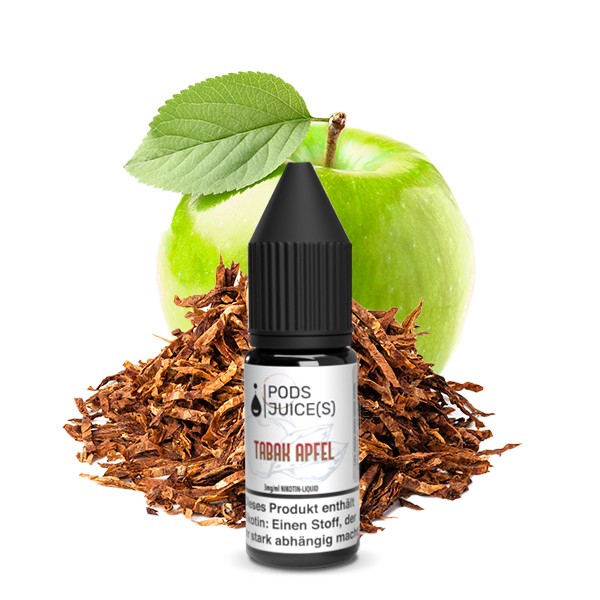 Pods Juice(s) Liquid - Tabak Apfel 10ml