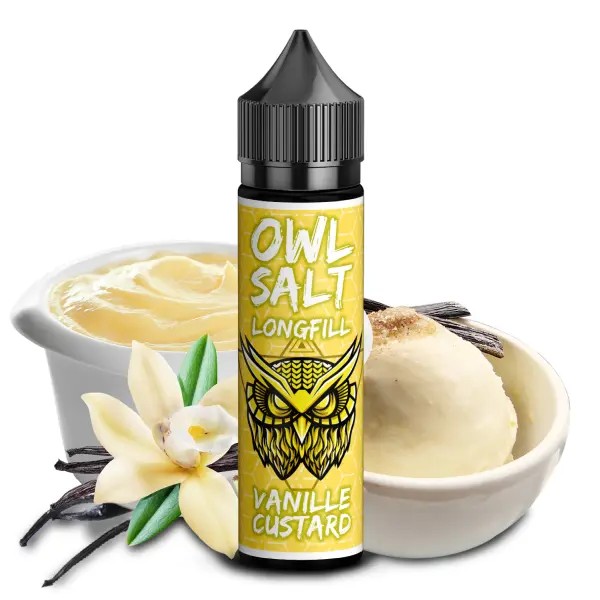 OWL Salt Longfill Aroma - Vanille Custard 10ml