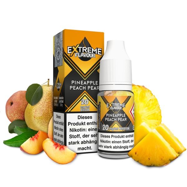 Extreme Flavour Hybrid Liquid - Pineapple Peach Pear 10ml