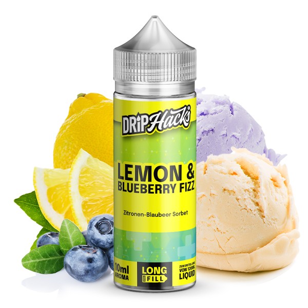 Drip Hacks Aroma - Lemon &amp; Blueberry Fizz 10ml