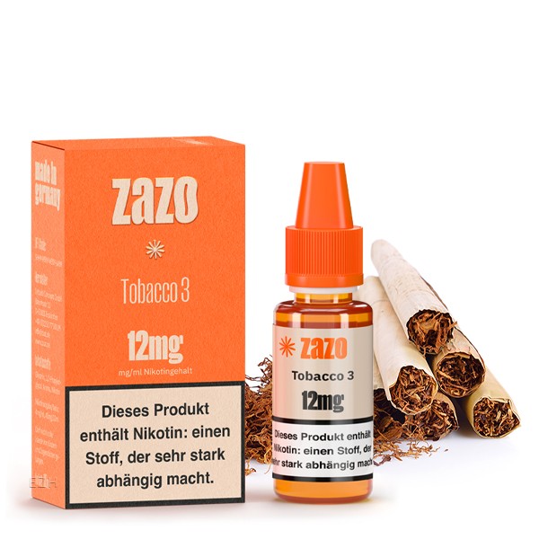 ZAZO Classics Liquid - Tobacco 3 10ml