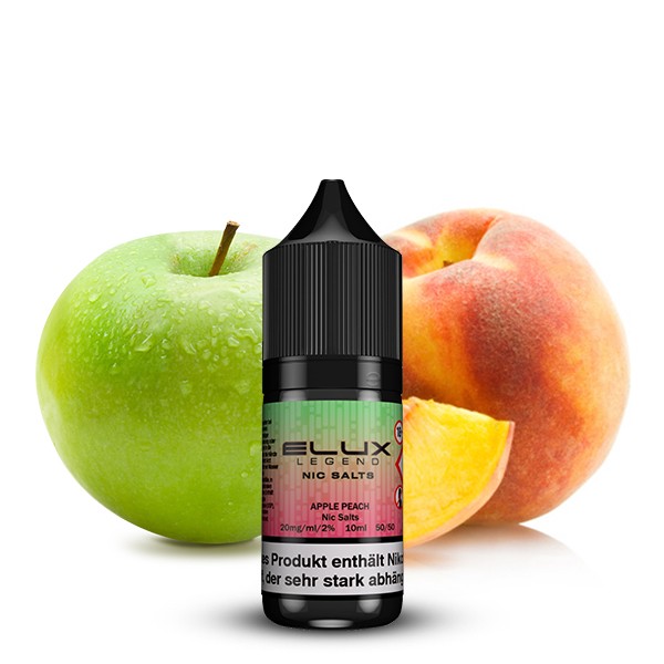 Elux Nikotinsalz Liquid - Apple Peach 10ml