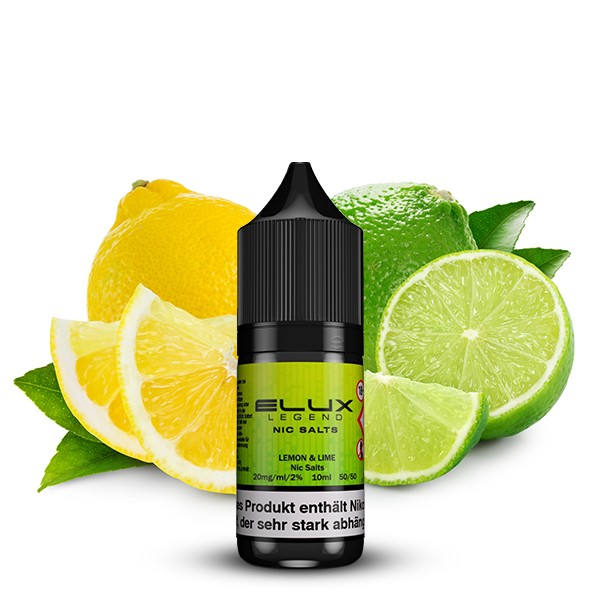 Elux Nikotinsalz Liquid - Lemon and Lime 10ml