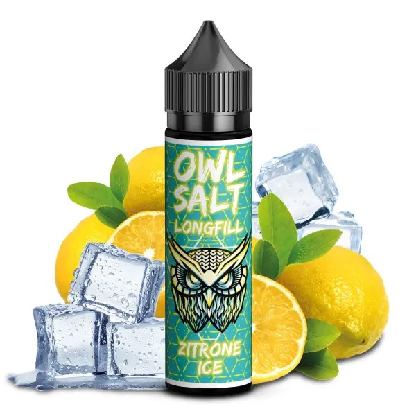 OWL Salt Longfill Aroma - Zitrone Ice 10ml