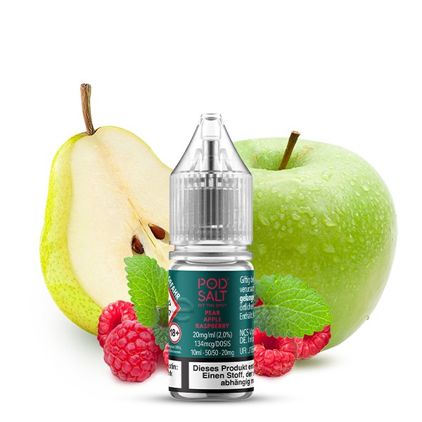 Pod Salt Xtra Nikotinsalz Liquid - Pear Apple Raspberry 10ml