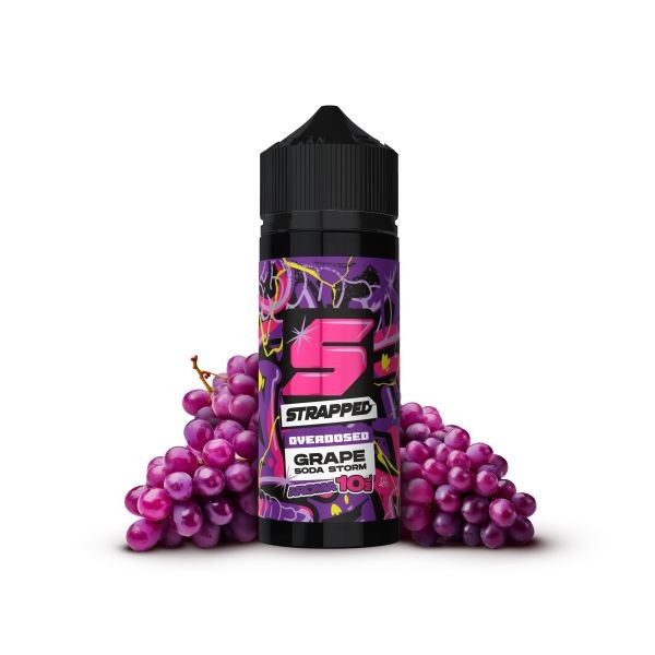 Strapped Overdose Aroma - Grape Soda Storm 10ml
