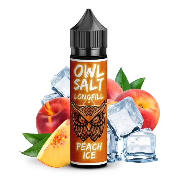 OWL Salt Longfill Aroma - Peach Ice 10ml