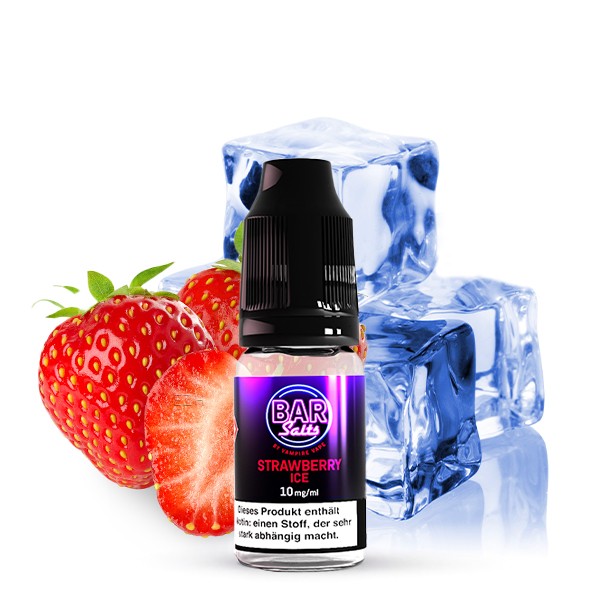 Bar Salts Nikotinsalzliquid - Strawberry Ice 10ml