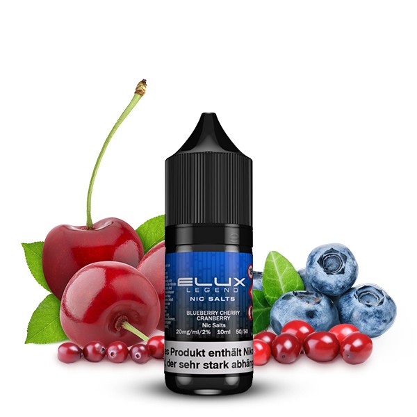 Elux Nikotinsalz Liquid - Blueberry Cherry Cranberry 10ml