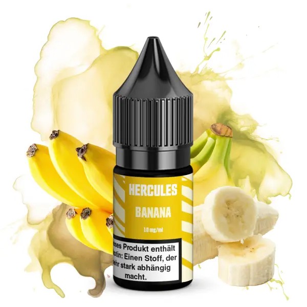 Hercules Nikotinsalz Liquid - Banana 10ml