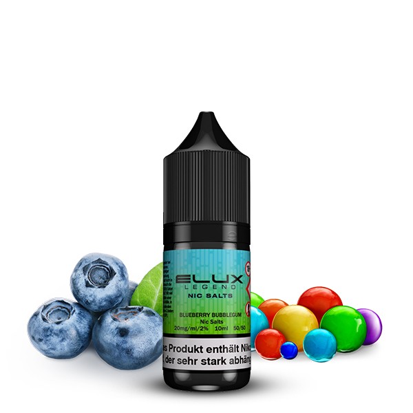 Elux Nikotinsalz Liquid - Blueberry Bubblegum 10ml