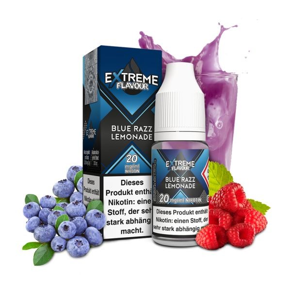 Extreme Flavour Hybrid Liquid - Blue Razz Lemonade 10ml