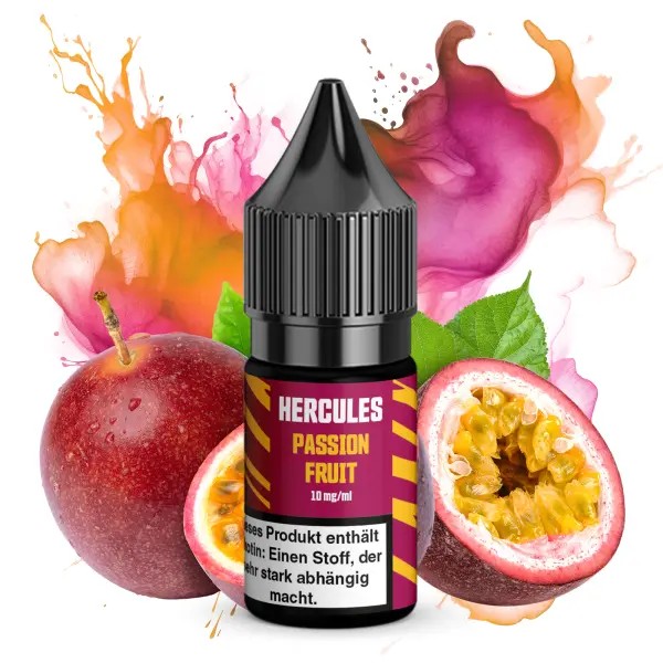 Hercules Nikotinsalz Liquid - Passionfruit 10ml