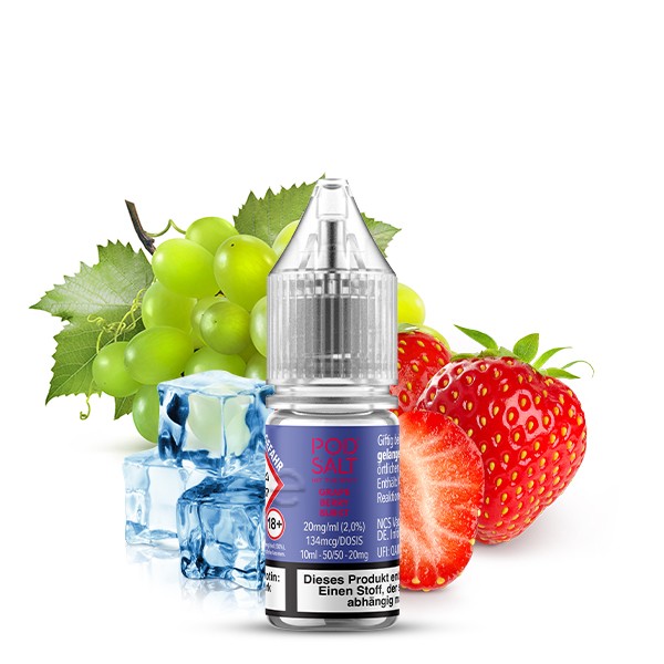 Pod Salt Xtra Nikotinsalz Liquid - Grape Berry Burst 10ml